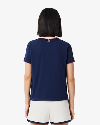 Tennisshorts Heritage aus Stretch-Piqu&eacute;