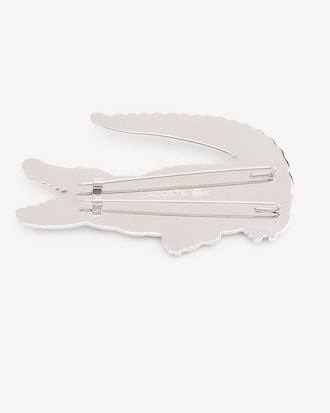 Broche Runway mit Krokodil