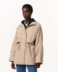 Mittellanger, wasserabweisender Oversized-Parka