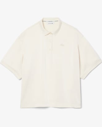 Seidiges Oversized-Polohemd