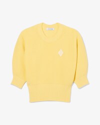 Pullover aus Baumwolle mit Rundhalsausschnitt