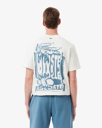 Grafisches T-Shirt aus Baumwolljersey