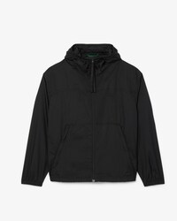 Komprimierbare Jacke aus wasserabweisendem Nylon