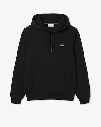 Hoodie aus Baumwollfleece