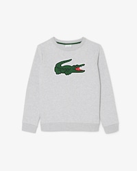 Sweatshirt aus Fleece mit Print