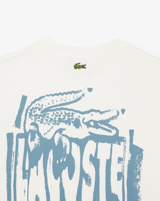 Grafisches T-Shirt aus Baumwolljersey