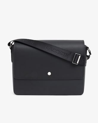 Breite Kuriertasche Langon aus Petit Piqu&eacute;