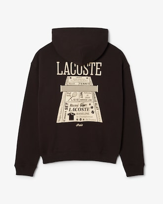 Loose Fit-Hoodie mit Print