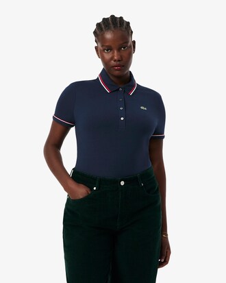 Slim Fit-Polohemd L.12.D mit Einfassung