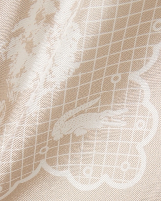 Quadratisches Seidentuch Runway mit Print