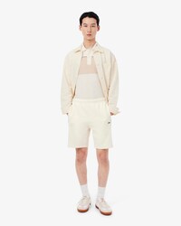Regular Fit-Shorts aus Fleece mit Colorblock-Design