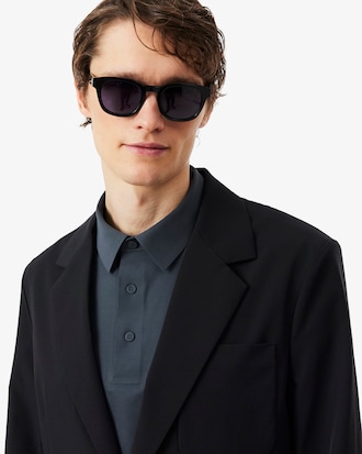 Commuter-Blazer aus Stretch-Twill