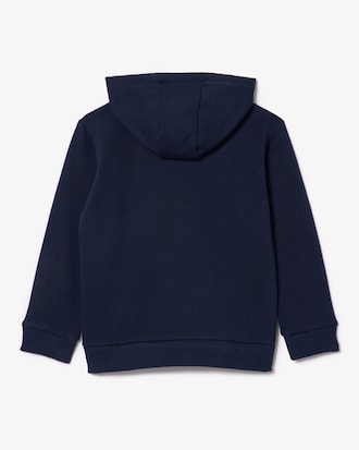 Fleece-Hoodie mit Kängurutasche