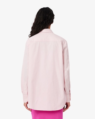Oversized-Hemd aus Baumwollpopeline