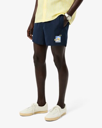 LACOSTE x Club Med Badehose