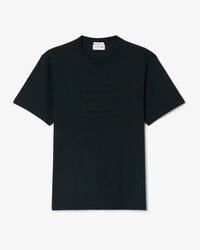 T-Shirt aus schwerer Baumwolle mit Tiefgepr&auml;gtes