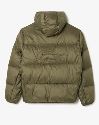 Kure, wasserabweisende Pufferjacke mit Kapuze