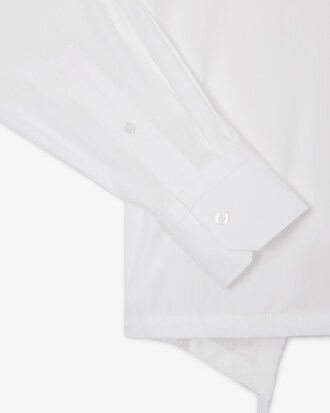 Anpassbares Oversized-Hemd aus Popeline