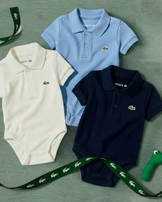 Baby-Body aus Petit Piqu&eacute;