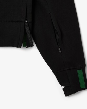 Kurzer Hoodie aus Baumwolle