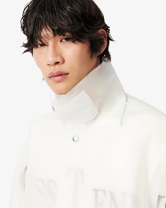Runway transparenter Trenchcoat
