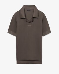 Kleid Runway aus Seide mit Polokragen