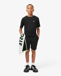 Sportshorts aus Diamant-Taft