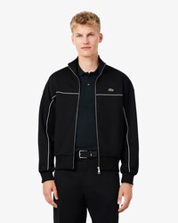 Sweatshirt mit Rei&szlig;verschluss und Einfassung