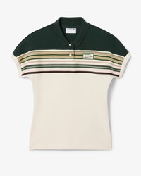 Slim Fit-Polohemd mit Streifen, hergestellt in Frankreich
