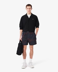 Cargo-Shorts aus Nylon mit Ombré-Druck