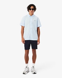 Regular Fit-Shorts aus Stretch-Baumwolle