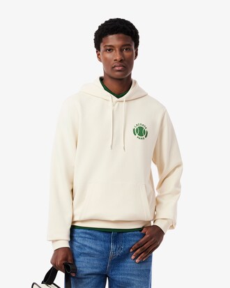 Hoodie mit Tennis-Druck