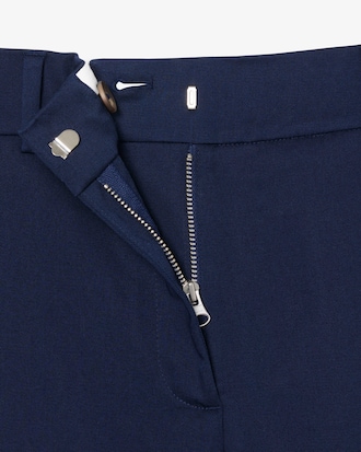 Straight Fit-Chinohose aus Baumwollgabardine