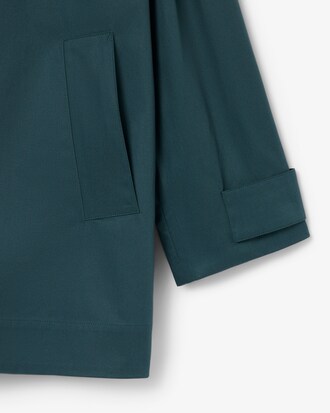Runway oversized Minikleid aus Twill