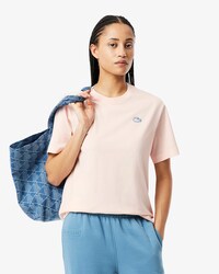 T-Shirt aus Jersey mit Krokodil-Druck