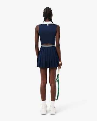 Gef&uuml;ttertes Heritage-Tenniskleid mit Ultra-Dry-Technologie