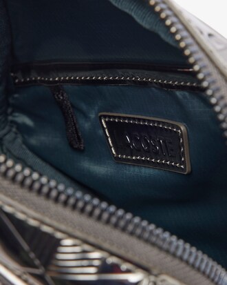 Silberne Schultertasche The Blend