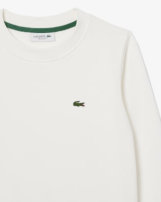 Relaxed Fit-Sweatshirt aus Fleece mit Rundhalsausschnitt