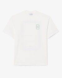T-Shirt aus Baumwolljersey mit Tennis-Print