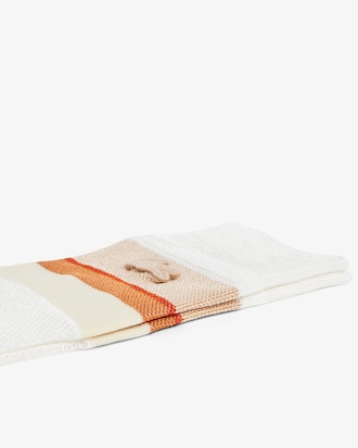 Socken Runway aus durchscheinendem Piqu&eacute;