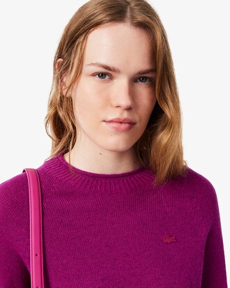 Pullover aus 3D-Strick Tuchwolle