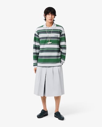 Lacoste x Wang Yibo Wide Fit figurbetonte Bermudashorts