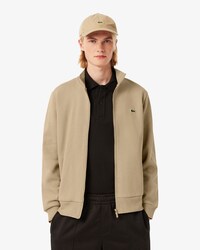 Sweatshirt aus Fleece mit hohem Kragen und Rei&szlig;verschluss