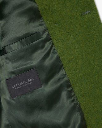 Zweireihiger Blazer Runway aus Slub-Wolle