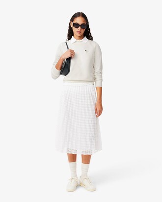 Relaxed Fit-Sweatshirt aus Fleece mit Rundhalsausschnitt