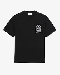 T-Shirt aus schwerer Baumwolle mit Print
