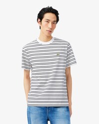T-Shirt aus schwerer Baumwolle mit Streifen