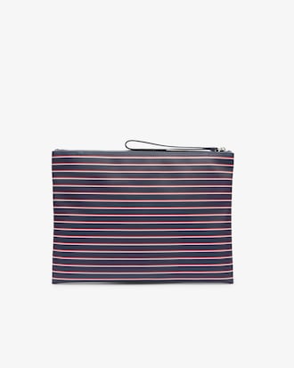 Große Clutch L.12.12 Concept mit Streifen