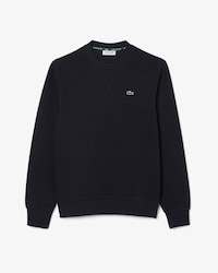 Relaxed Fit-Sweatshirt aus Piqué mit Rundhalsausschnitt
