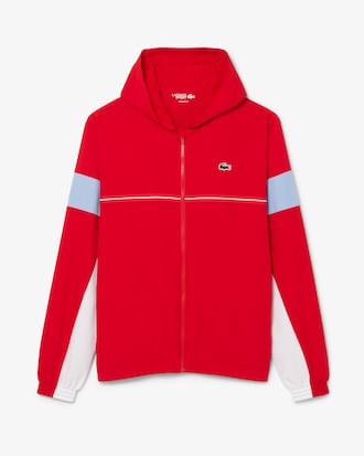 Sportjacke mit Colorblock-Design